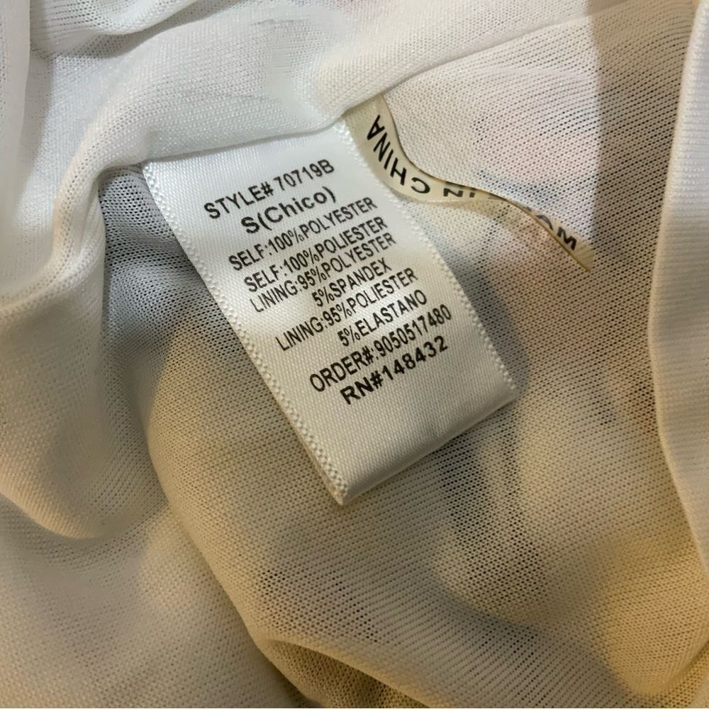 Staccato White Floral Maxi dress multicolor size Small - Picture 11 of 12